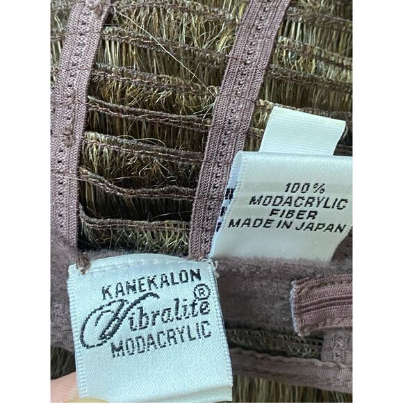 Raquel Welch Kanekalon Vibralite Modacrylic Lot Of Two Brown Wigs - Picture 4 of 16